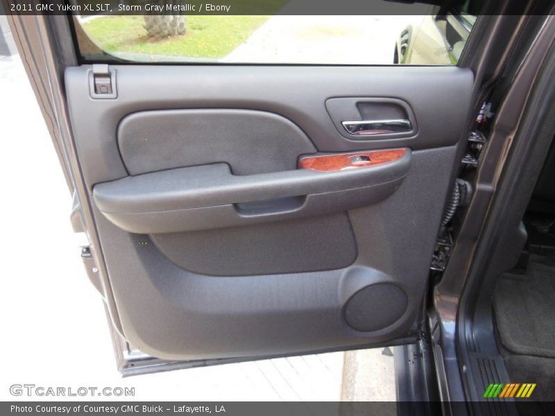 Storm Gray Metallic / Ebony 2011 GMC Yukon XL SLT