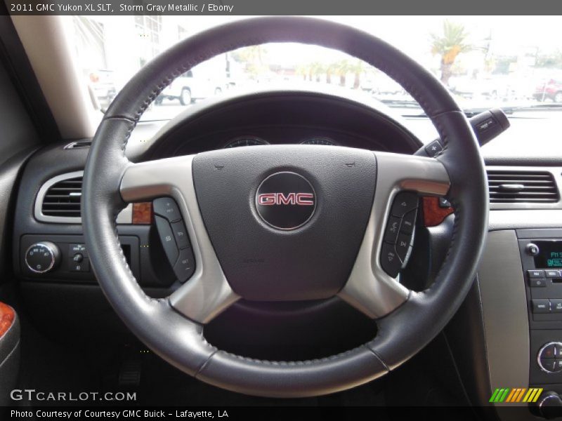 Storm Gray Metallic / Ebony 2011 GMC Yukon XL SLT