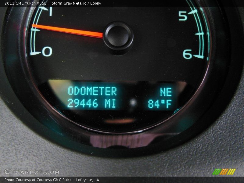 Storm Gray Metallic / Ebony 2011 GMC Yukon XL SLT