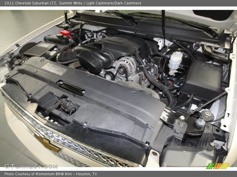 Summit White / Light Cashmere/Dark Cashmere 2011 Chevrolet Suburban LTZ