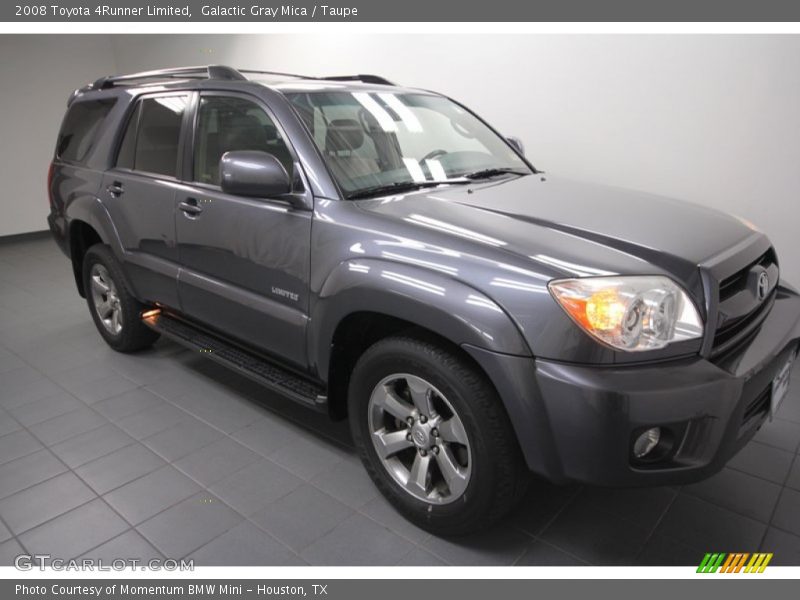 Galactic Gray Mica / Taupe 2008 Toyota 4Runner Limited