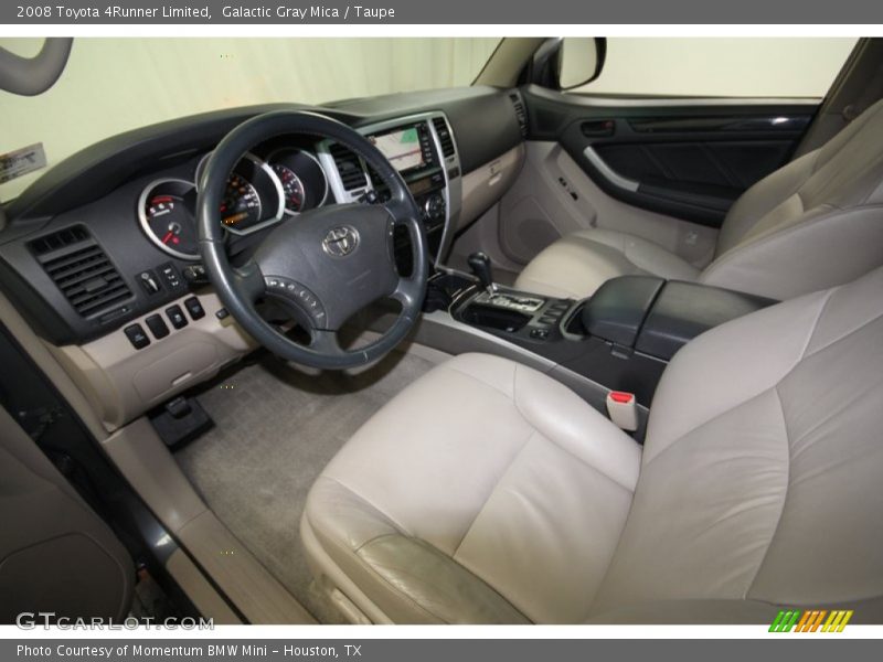 Galactic Gray Mica / Taupe 2008 Toyota 4Runner Limited