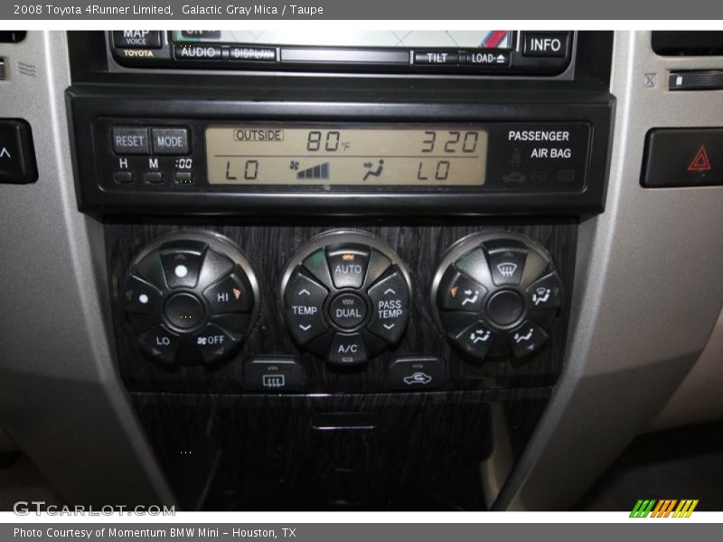 Galactic Gray Mica / Taupe 2008 Toyota 4Runner Limited