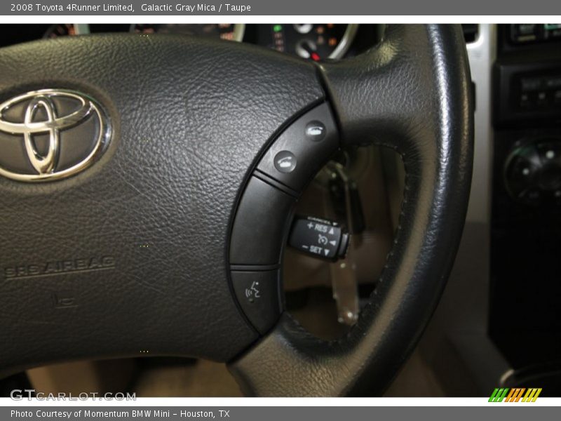 Galactic Gray Mica / Taupe 2008 Toyota 4Runner Limited