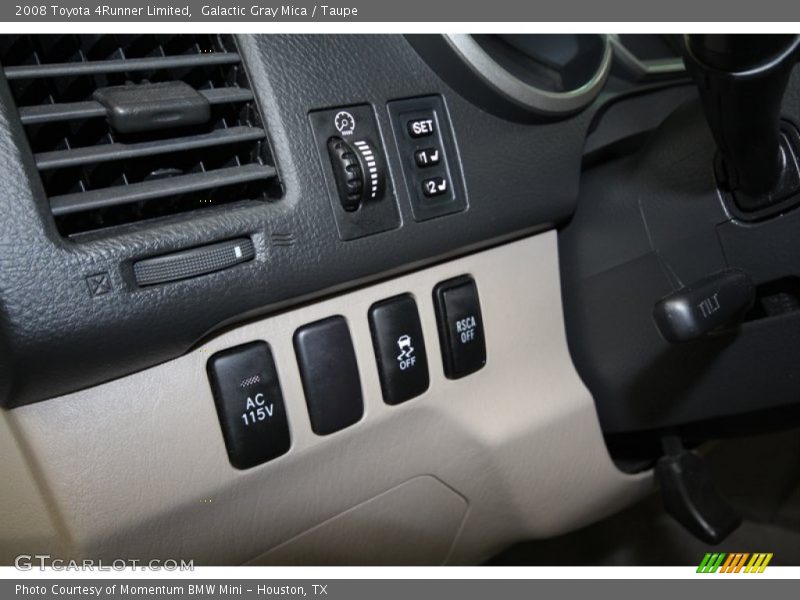 Galactic Gray Mica / Taupe 2008 Toyota 4Runner Limited