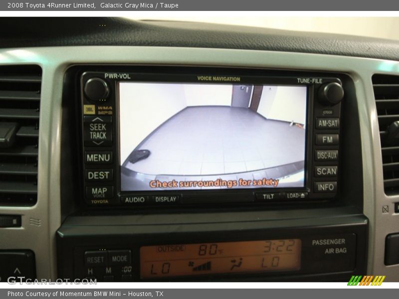 Galactic Gray Mica / Taupe 2008 Toyota 4Runner Limited