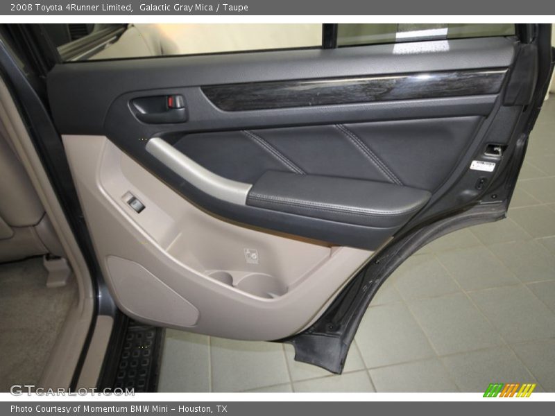 Galactic Gray Mica / Taupe 2008 Toyota 4Runner Limited