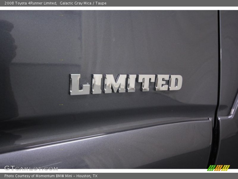 Galactic Gray Mica / Taupe 2008 Toyota 4Runner Limited