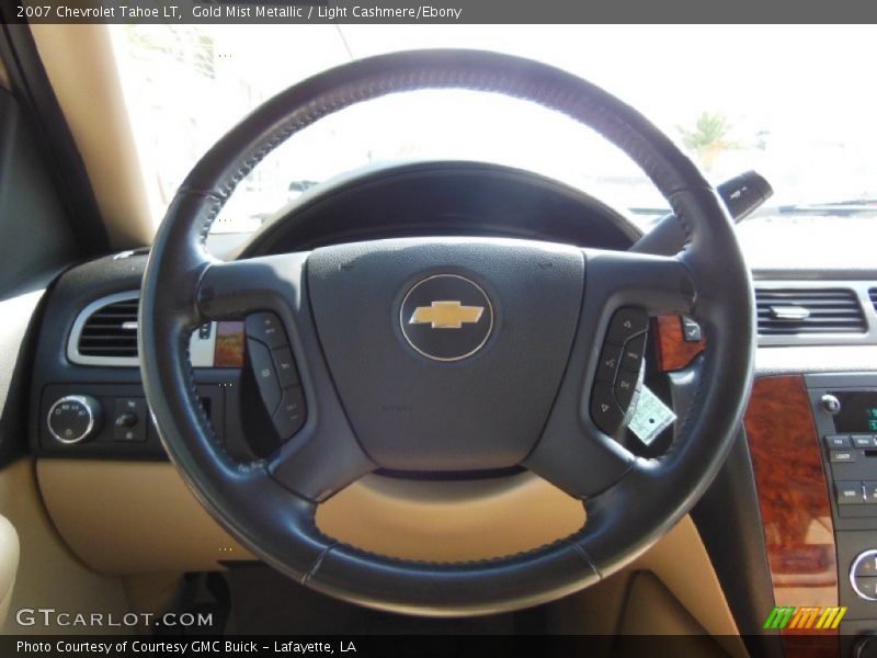 Gold Mist Metallic / Light Cashmere/Ebony 2007 Chevrolet Tahoe LT