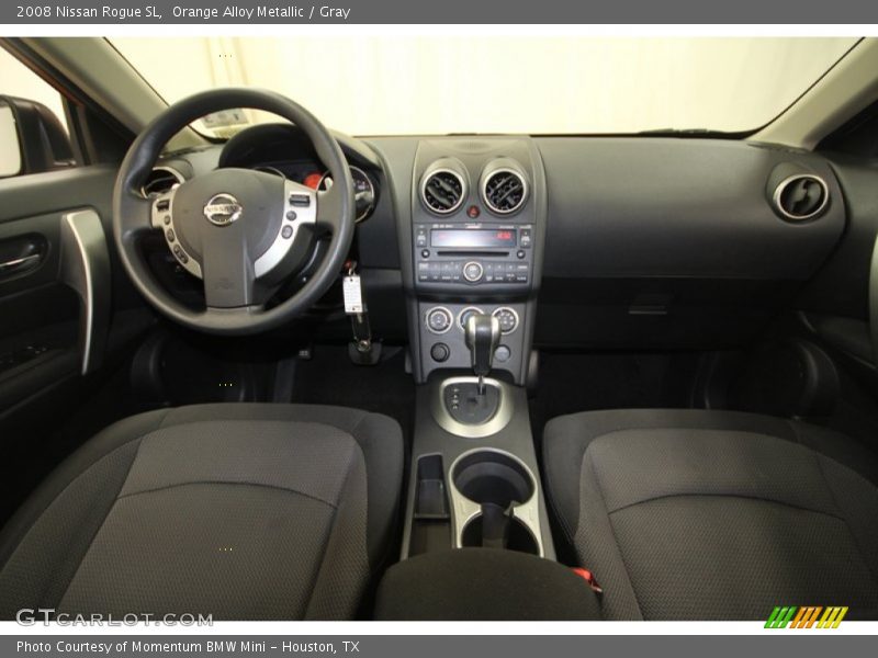 Dashboard of 2008 Rogue SL