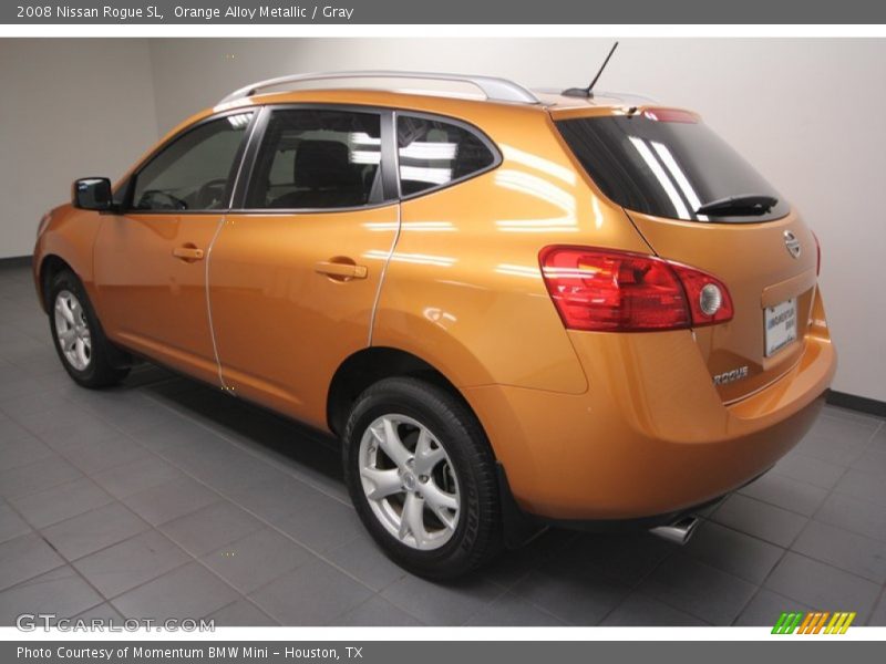  2008 Rogue SL Orange Alloy Metallic