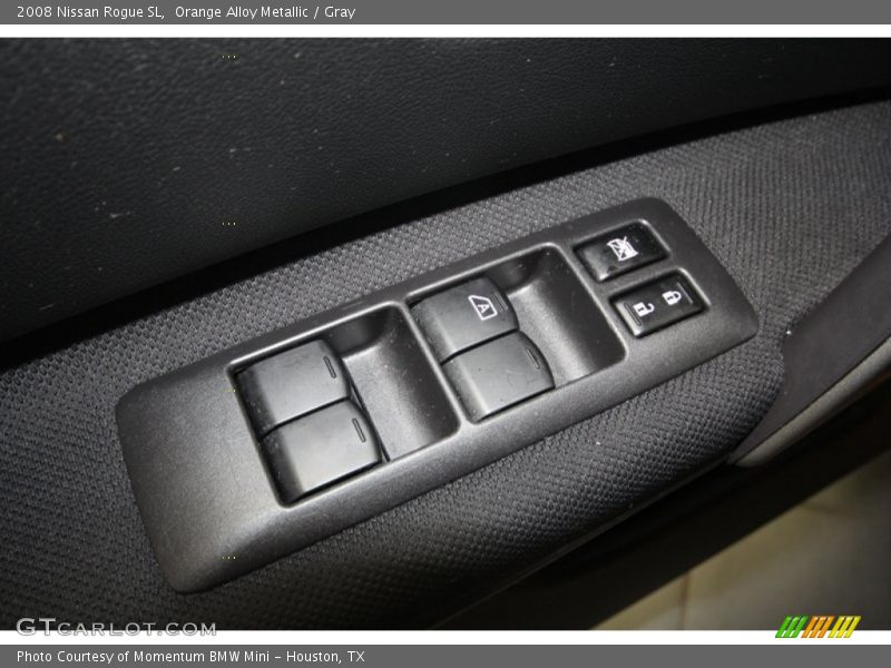 Orange Alloy Metallic / Gray 2008 Nissan Rogue SL