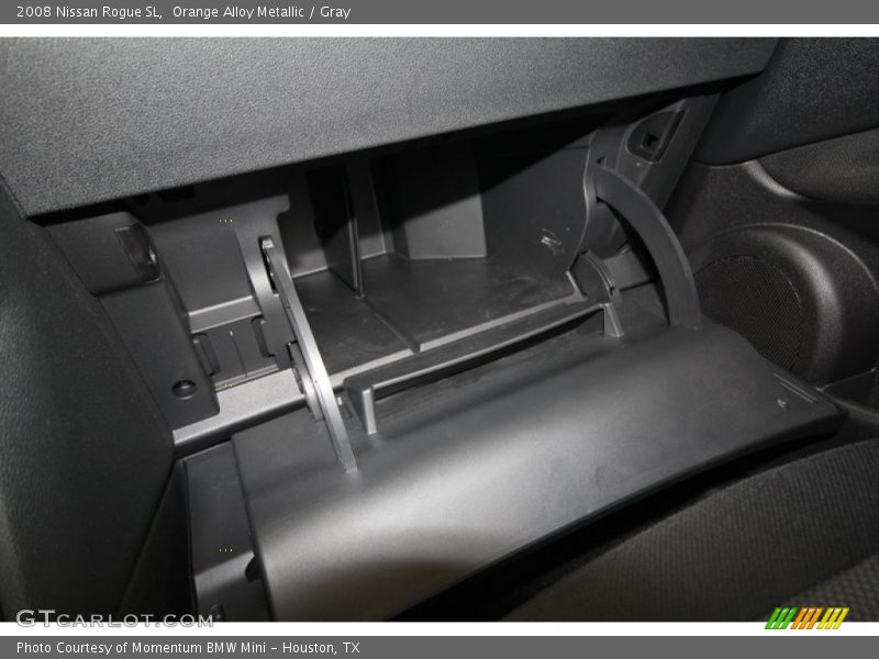 Orange Alloy Metallic / Gray 2008 Nissan Rogue SL