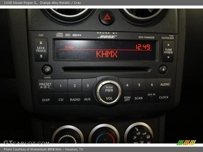 Audio System of 2008 Rogue SL