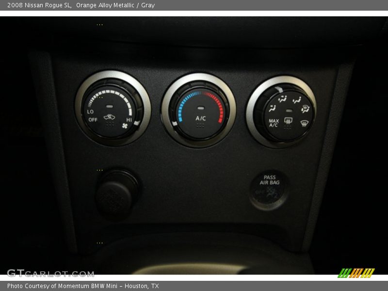 Controls of 2008 Rogue SL