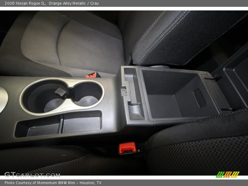 Orange Alloy Metallic / Gray 2008 Nissan Rogue SL