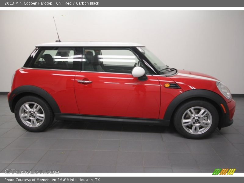 Chili Red / Carbon Black 2013 Mini Cooper Hardtop