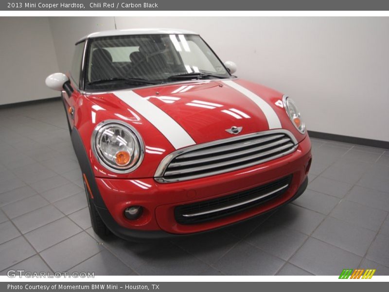 Chili Red / Carbon Black 2013 Mini Cooper Hardtop