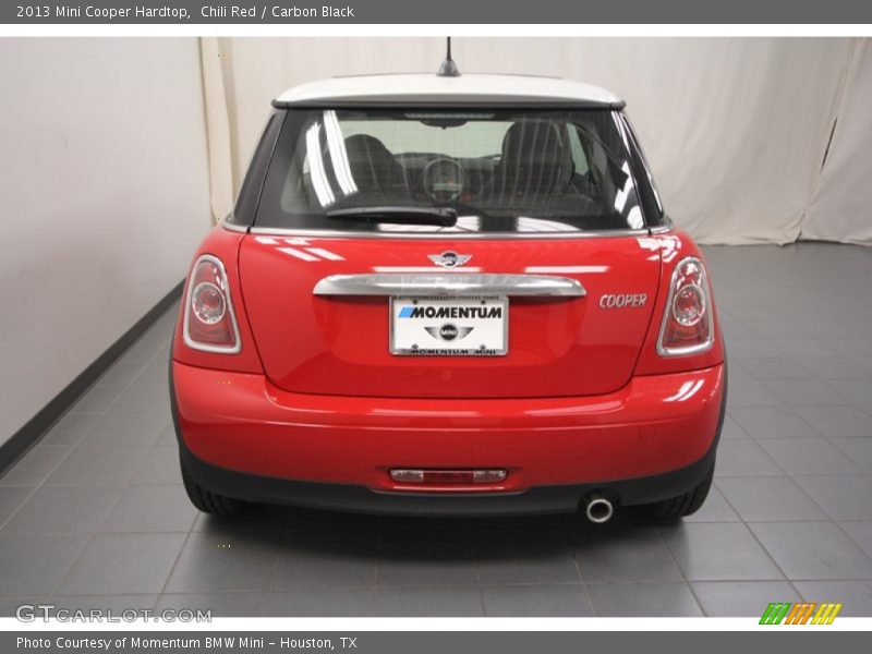 Chili Red / Carbon Black 2013 Mini Cooper Hardtop