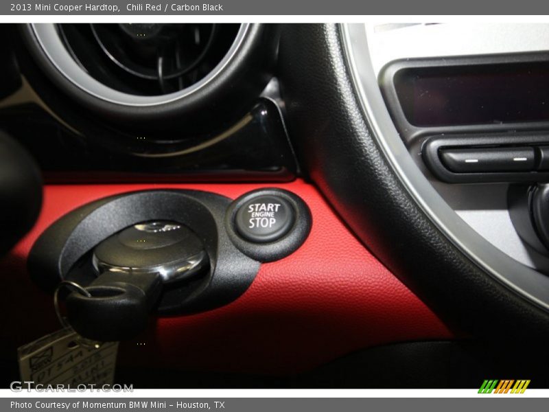 Chili Red / Carbon Black 2013 Mini Cooper Hardtop