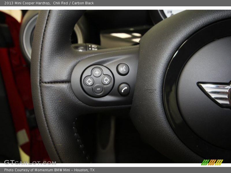 Controls of 2013 Cooper Hardtop