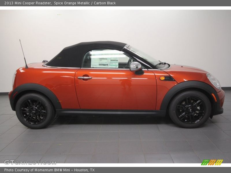  2013 Cooper Roadster Spice Orange Metallic