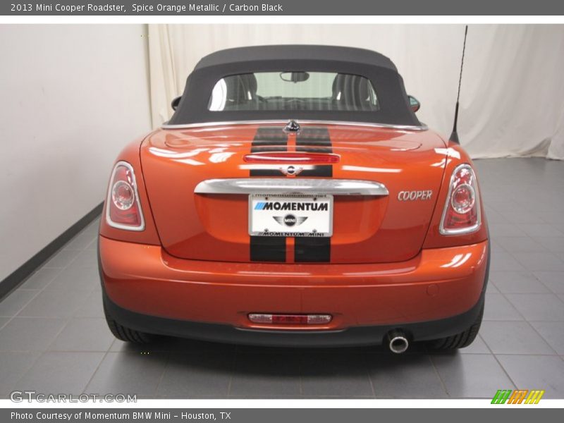 Spice Orange Metallic / Carbon Black 2013 Mini Cooper Roadster