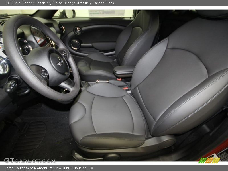 Front Seat of 2013 Cooper Roadster