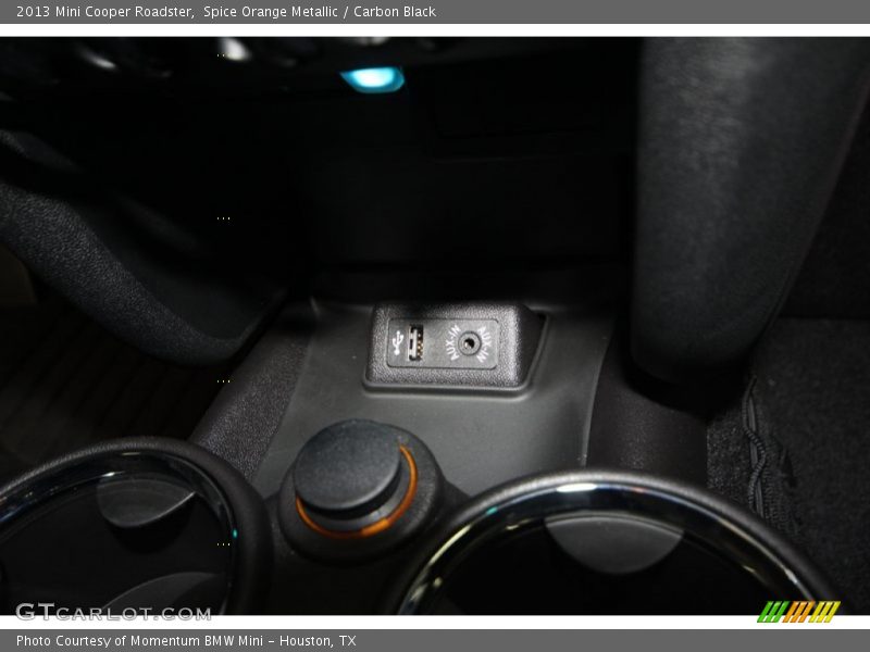 Spice Orange Metallic / Carbon Black 2013 Mini Cooper Roadster