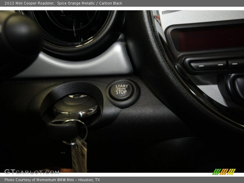 Spice Orange Metallic / Carbon Black 2013 Mini Cooper Roadster