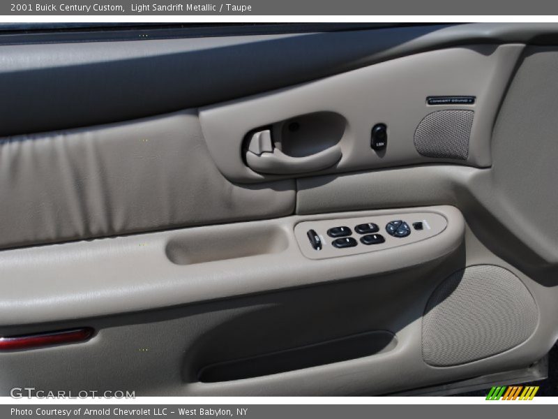 Light Sandrift Metallic / Taupe 2001 Buick Century Custom