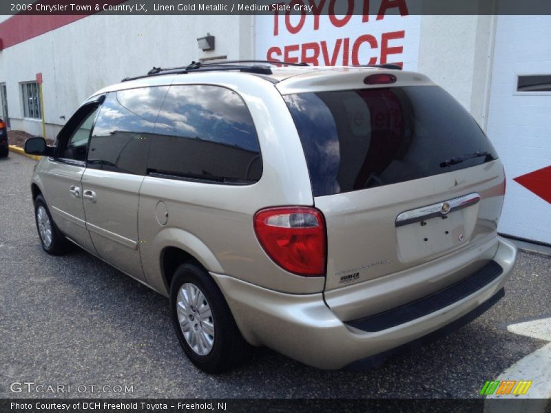 Linen Gold Metallic / Medium Slate Gray 2006 Chrysler Town & Country LX