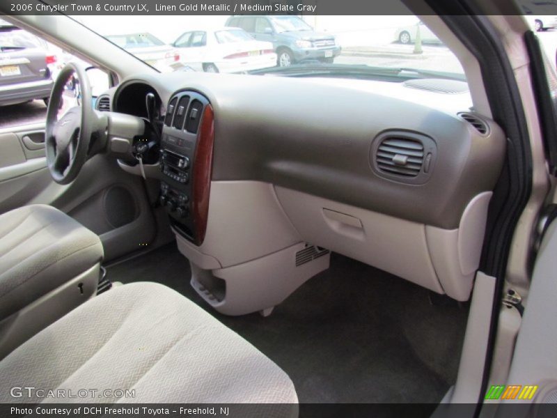 Linen Gold Metallic / Medium Slate Gray 2006 Chrysler Town & Country LX