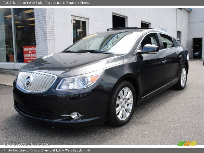 Carbon Black Metallic / Ebony 2012 Buick LaCrosse FWD