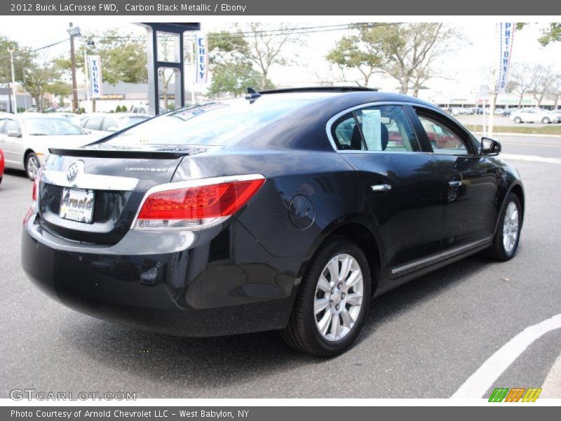 Carbon Black Metallic / Ebony 2012 Buick LaCrosse FWD