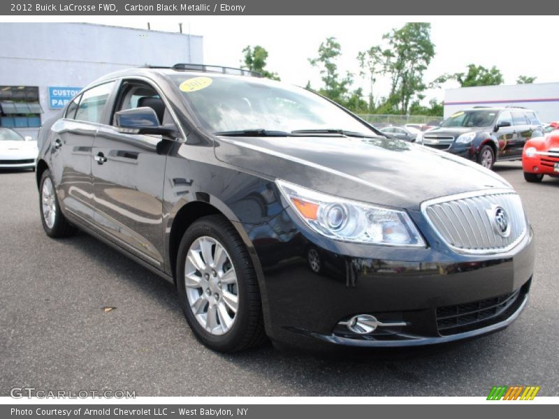 Carbon Black Metallic / Ebony 2012 Buick LaCrosse FWD