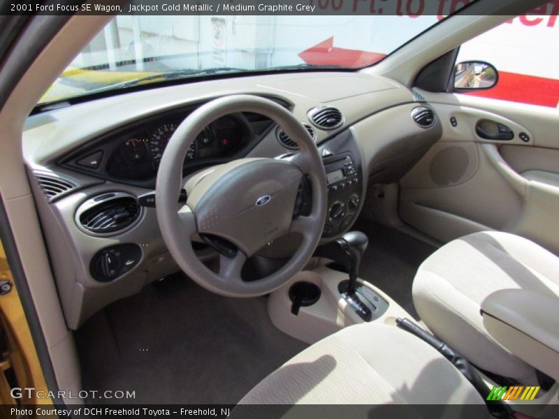 Medium Graphite Grey Interior - 2001 Focus SE Wagon 