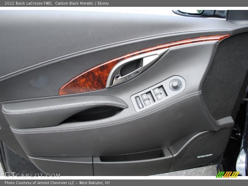 Carbon Black Metallic / Ebony 2012 Buick LaCrosse FWD