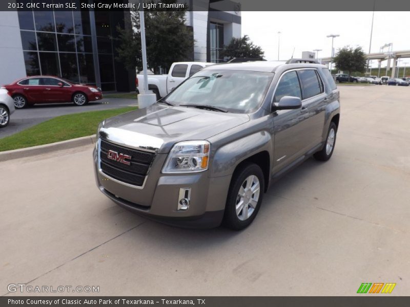 Steel Gray Metallic / Light Titanium 2012 GMC Terrain SLE