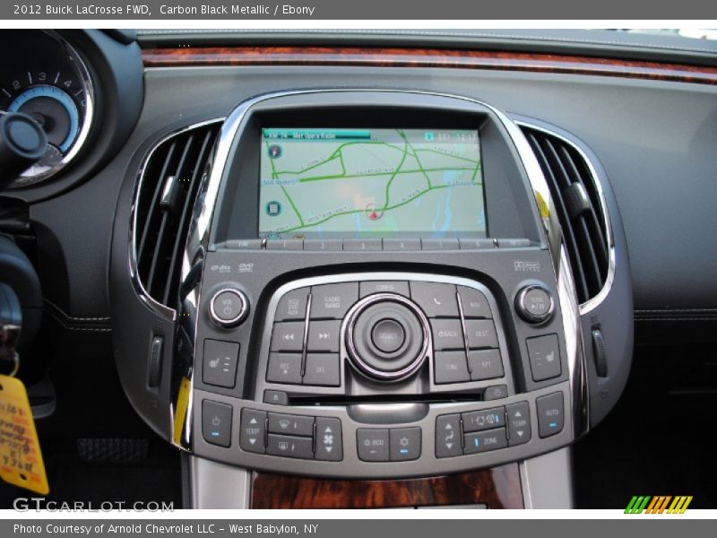 Carbon Black Metallic / Ebony 2012 Buick LaCrosse FWD