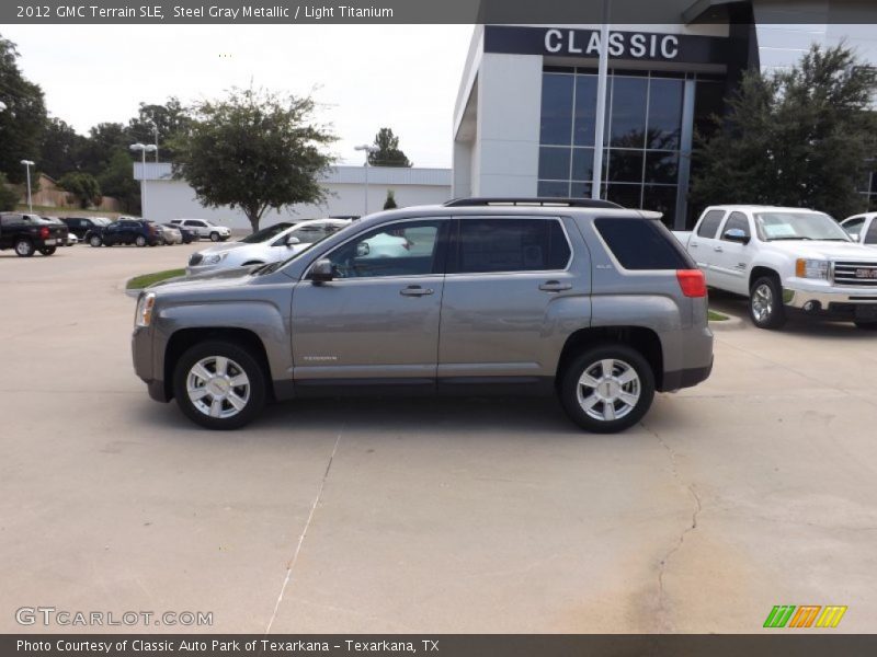 Steel Gray Metallic / Light Titanium 2012 GMC Terrain SLE