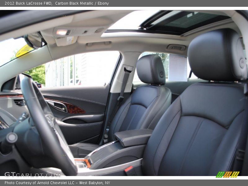 Carbon Black Metallic / Ebony 2012 Buick LaCrosse FWD