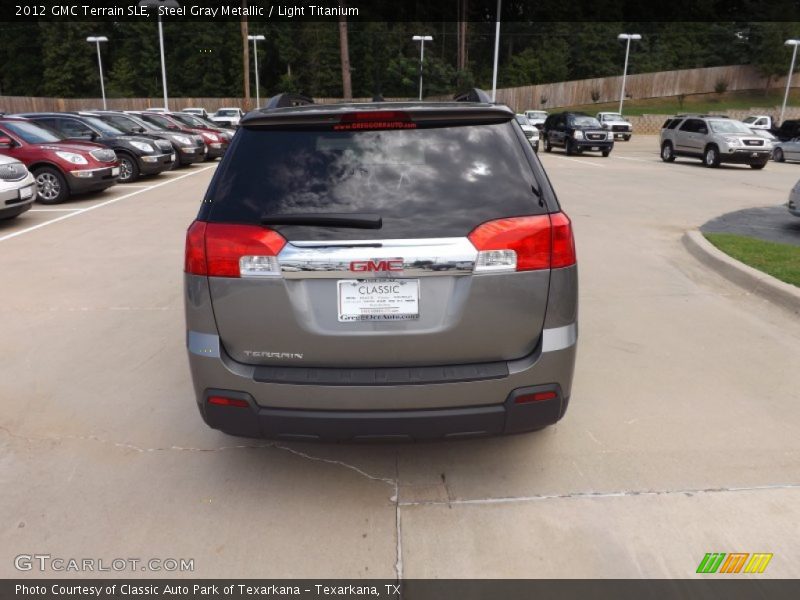 Steel Gray Metallic / Light Titanium 2012 GMC Terrain SLE