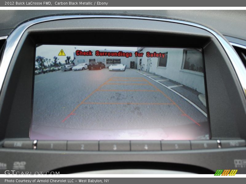 Carbon Black Metallic / Ebony 2012 Buick LaCrosse FWD