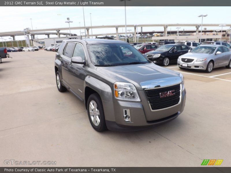 Steel Gray Metallic / Light Titanium 2012 GMC Terrain SLE