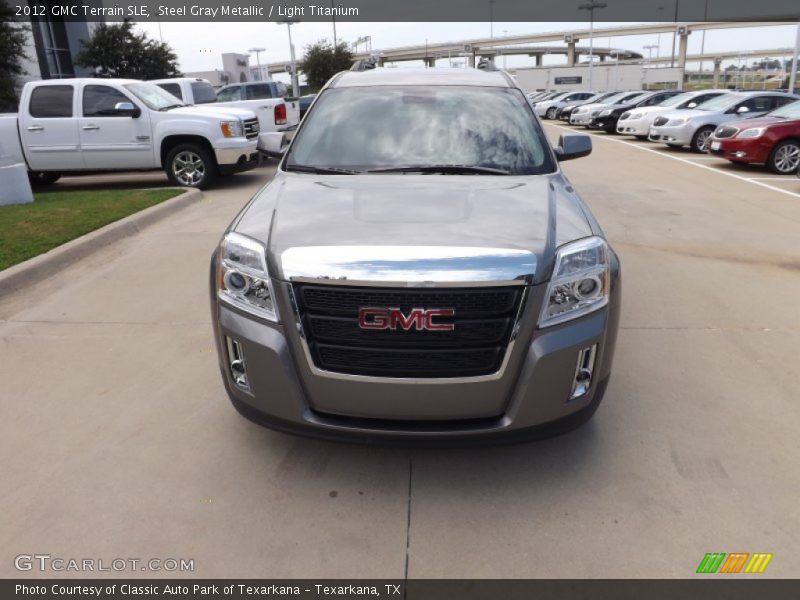 Steel Gray Metallic / Light Titanium 2012 GMC Terrain SLE