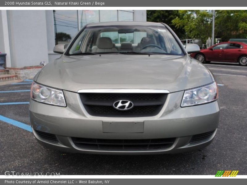 Natural Khaki Green / Beige 2008 Hyundai Sonata GLS
