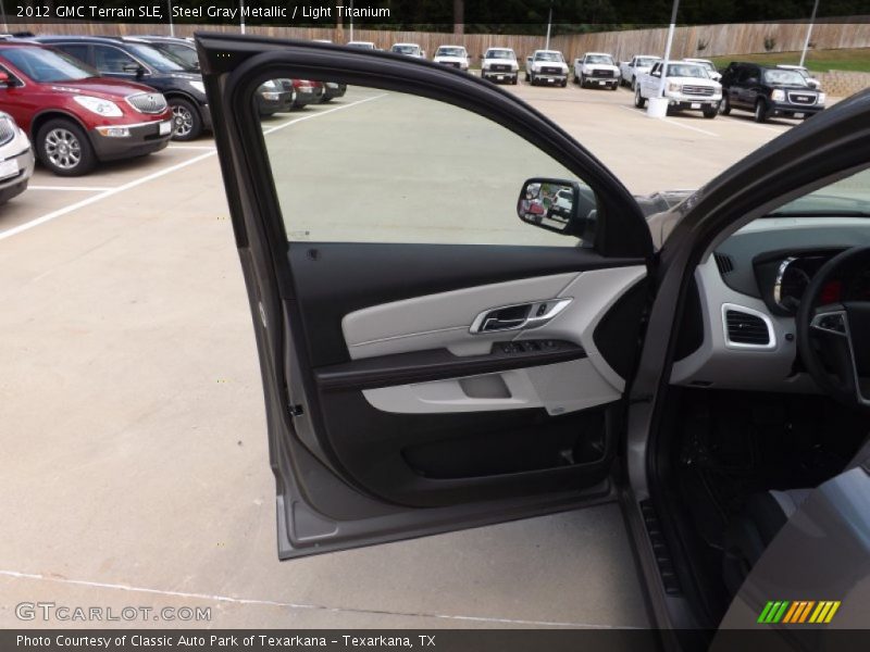 Steel Gray Metallic / Light Titanium 2012 GMC Terrain SLE
