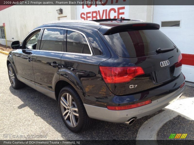 Phantom Black Pearl Effect / Black 2009 Audi Q7 4.2 Prestige quattro