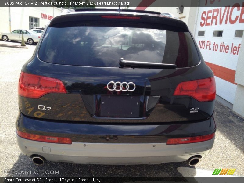 Phantom Black Pearl Effect / Black 2009 Audi Q7 4.2 Prestige quattro